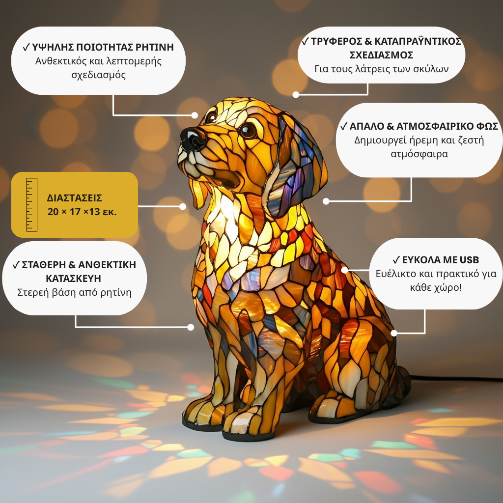 Ο Μπάντι, το λαμπερό πνευματικό Γκόλντεν Ριτρίβερ