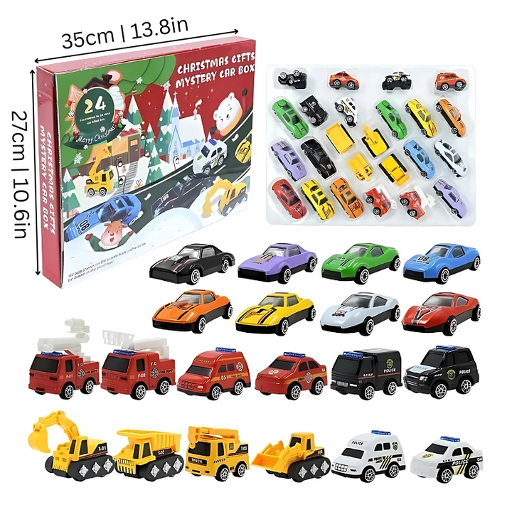 Χριστουγεννιάτικο ημερολόγιο από σαλιγκάρια