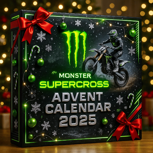 Περιορισμένη έκδοση – μόνο 100 τεμάχια! Monster Energy Supercross χριστουγεννιάτικο ημερολόγιο 2025